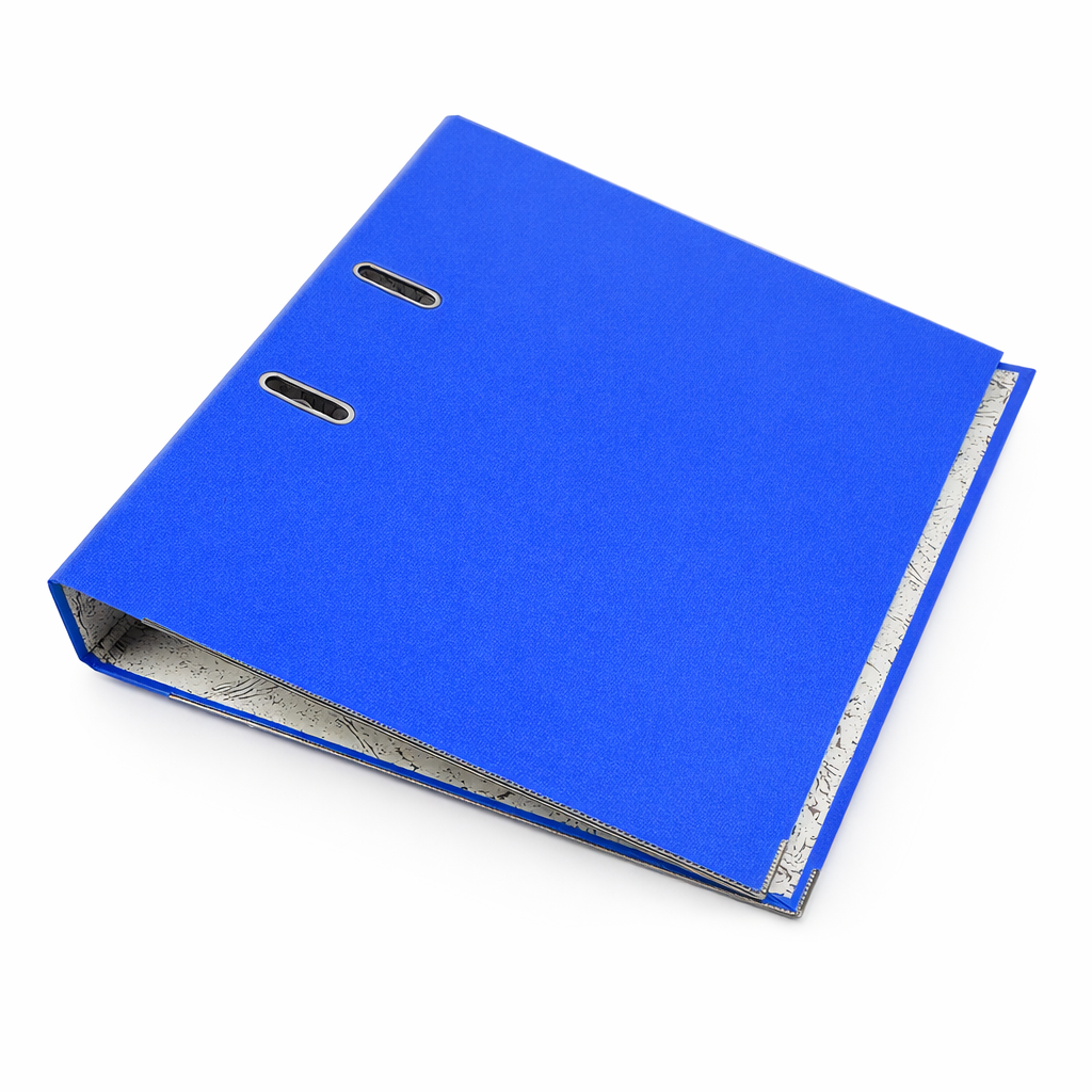 Biblioraft albastru A4 pentru arhivare eficienta – Cotor 5 cm, Bordura Metalica, 350 Coli - imagine 9